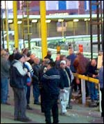 punters by the track